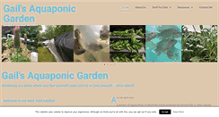 Desktop Screenshot of gailsaquaponicgarden.com