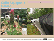 Tablet Screenshot of gailsaquaponicgarden.com